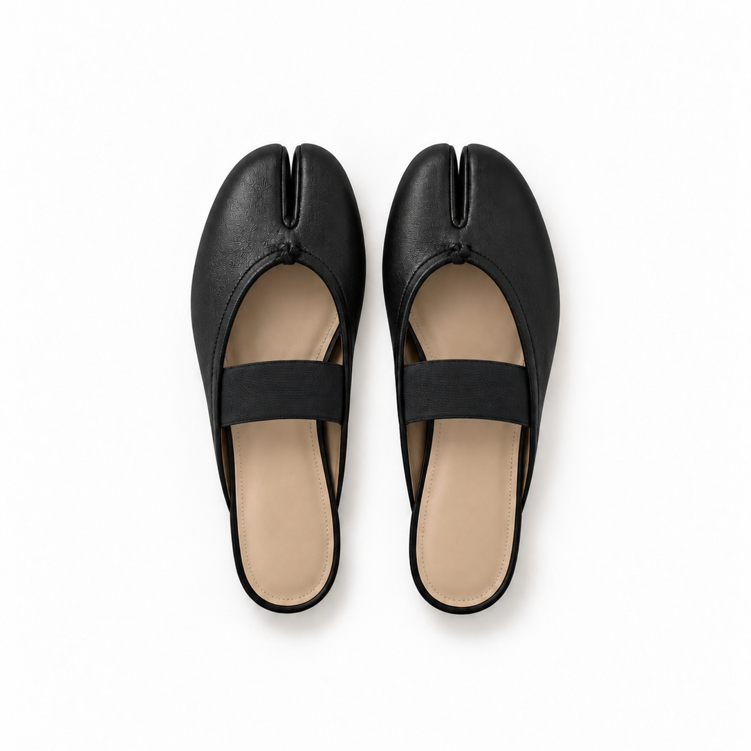 Tabi mule black